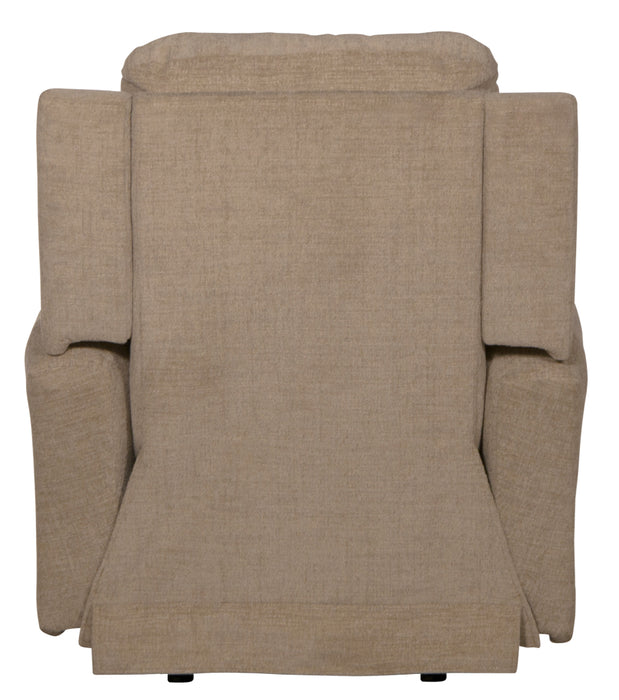 Catnapper - Calvin Power Wall Hugger Recliner in Putty/Sand - 61630-4-PUTTY - GreatFurnitureDeal