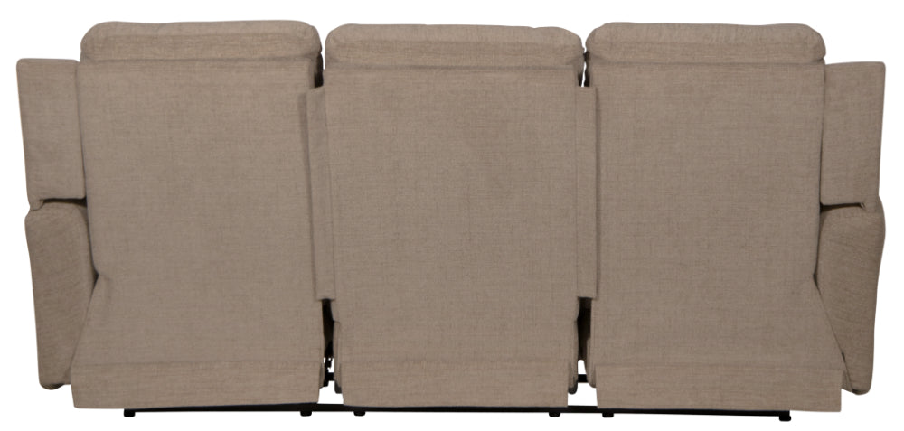 Catnapper - Calvin 3 Piece Power Reclining Living Room Set in Putty/Sand - 61631-32-30-PUTTY