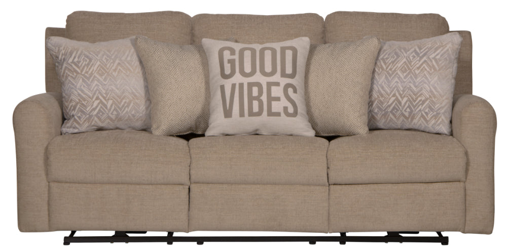 Catnapper - Calvin 2 Piece Power Reclining Sofa Set in Putty/Sand - 61631-32-PUTTY - GreatFurnitureDeal