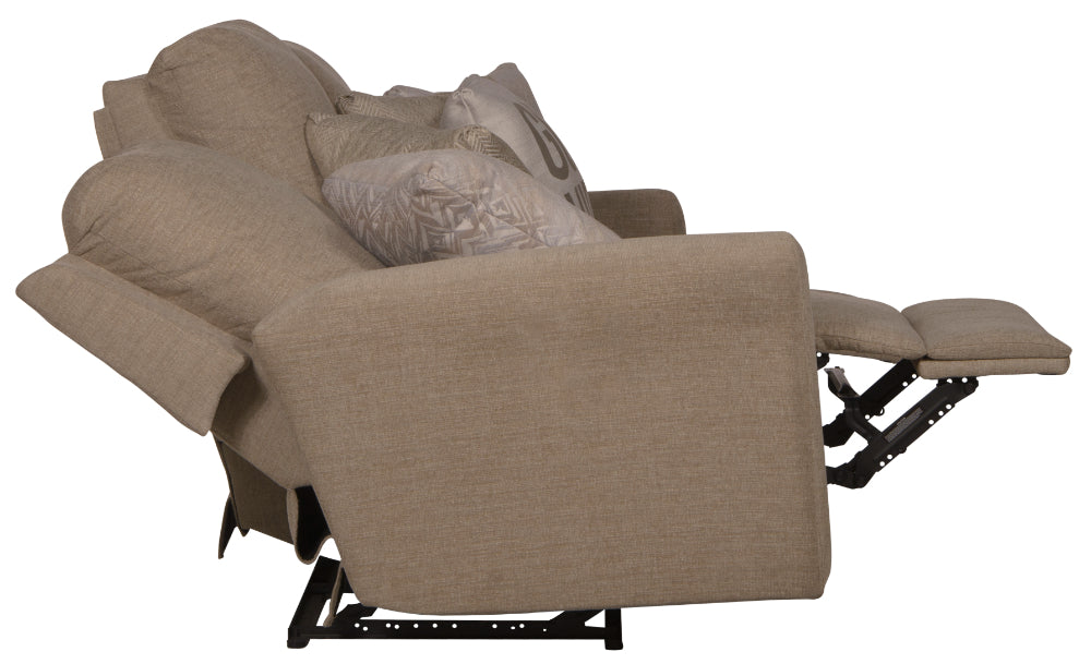 Catnapper - Calvin 3 Piece Reclining Living Room Set in Putty/Sand - 1631-32-30-PUTTY