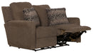 Catnapper - Calvin 2 Piece Power Reclining Sofa Set in Otter/Midnight - 61631-32-OTTER - GreatFurnitureDeal