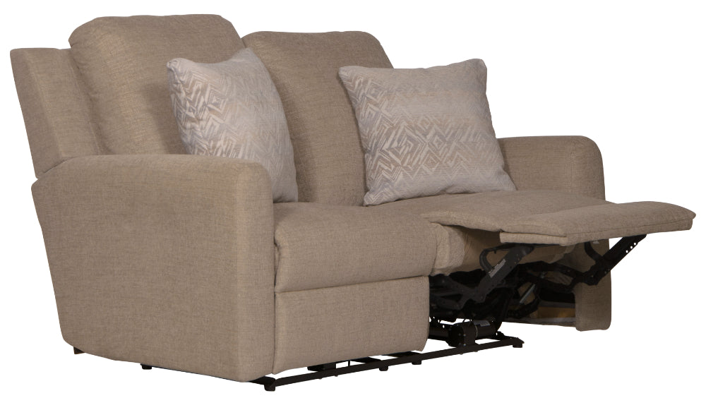 Catnapper - Calvin 2 Piece Power Reclining Sofa Set in Putty/Sand - 61631-32-PUTTY - GreatFurnitureDeal