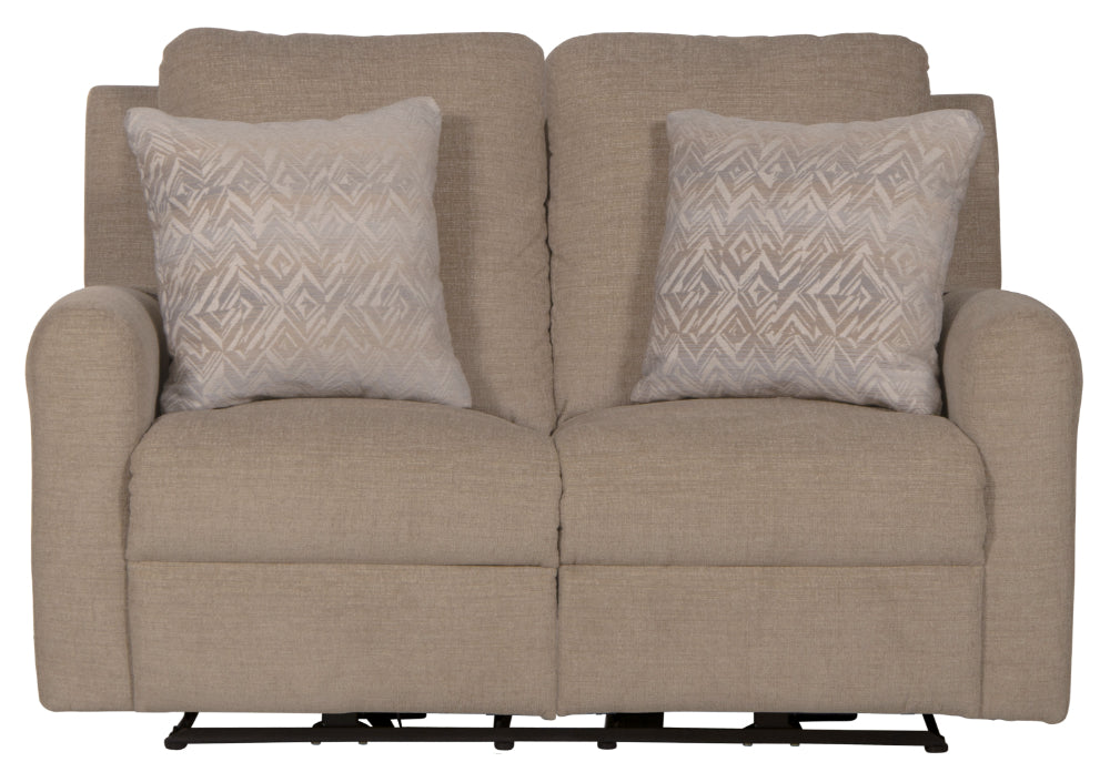 Catnapper - Calvin 2 Piece Reclining Sofa Set in Putty/Sand - 1631-32-30-PUTTY