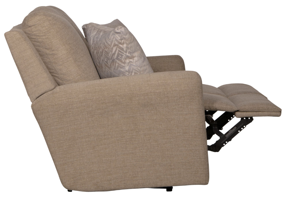 Catnapper - Calvin 3 Piece Power Reclining Living Room Set in Putty/Sand - 61631-32-30-PUTTY