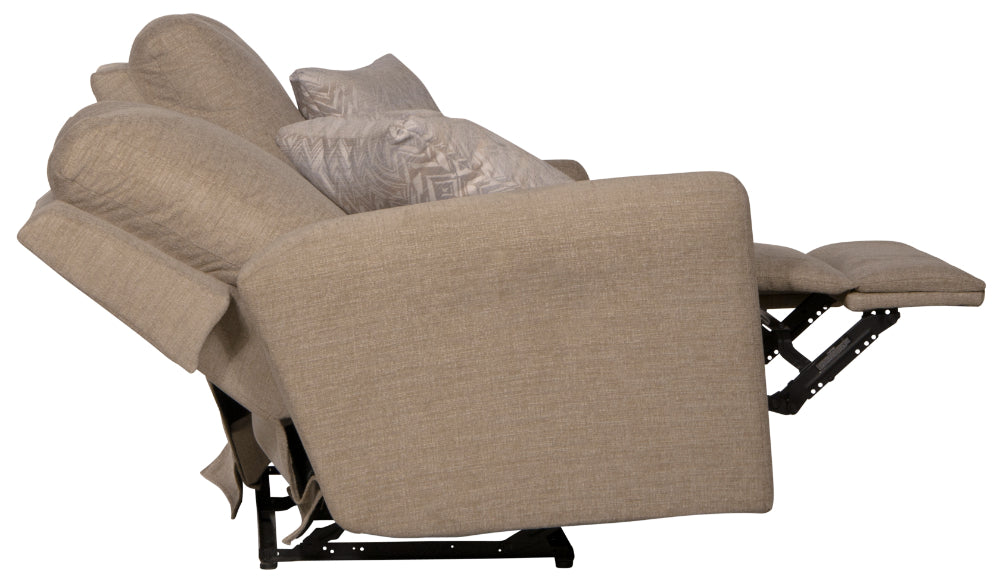 Catnapper - Calvin 2 Piece Reclining Sofa Set in Putty/Sand - 1631-32-30-PUTTY