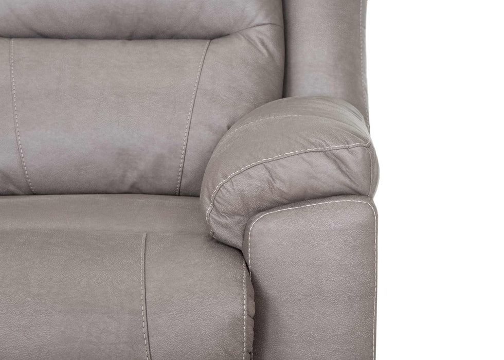 Franklin Furniture - 616 Ransom Reclining Sofa w/ Drop Down Table & Cupholders in Astrid Stone - 61644