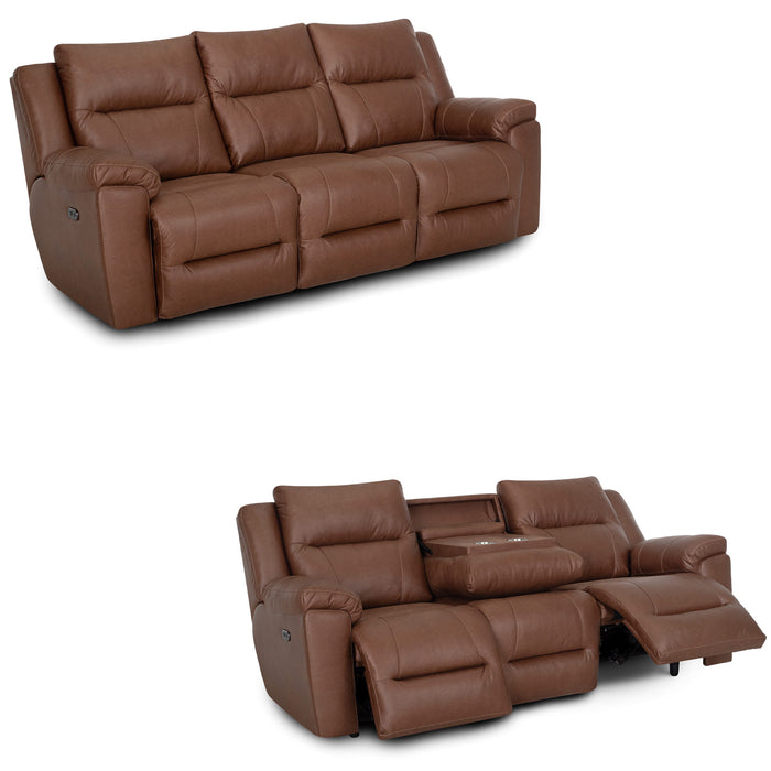 Franklin Furniture - 616 Ransom 2 Piece Power Reclining Sofa Set in Astrid Cedar - 61644-83-61634-83-CEDAR - GreatFurnitureDeal