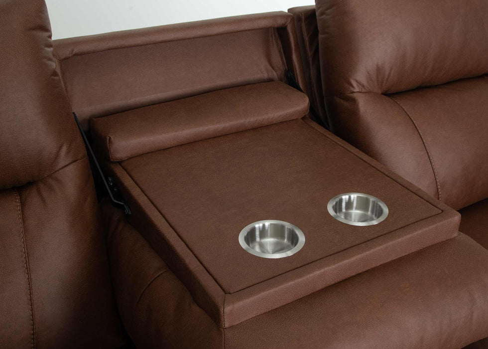 Franklin Furniture - 616 Ransom 2 Piece Power Reclining Sofa Set in Astrid Cedar - 61644-83-61634-83-CEDAR - GreatFurnitureDeal