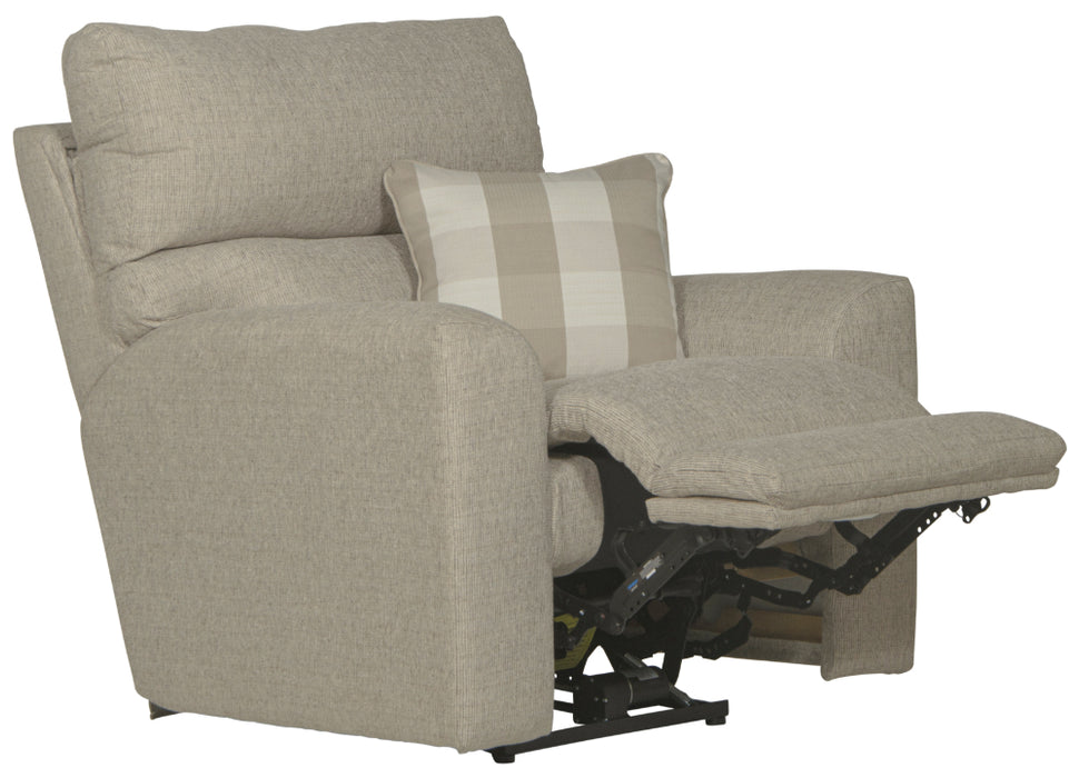 Catnapper - Searsport 3 Piece Power Reclining Living Room Set in Buff/Linen - 61801-02-00-LINEN - GreatFurnitureDeal