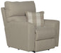 Catnapper - Searsport Power Headrest Recliner in Buff/Linen - 61800-7-LINEN - GreatFurnitureDeal