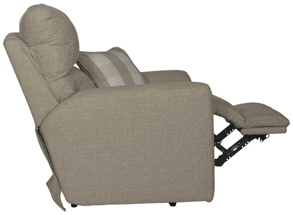 Catnapper - Searsport Power Headrest Recliner in Buff/Linen - 61800-7-LINEN - GreatFurnitureDeal