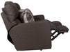 Catnapper - Searsport Power Headrest Reclining Sofa in Metal/Charcoal - 61801-METAL - GreatFurnitureDeal