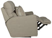 Catnapper - Searsport Power Headrest Reclining Loveseat in Buff/Linen - 61802-LINEN - GreatFurnitureDeal