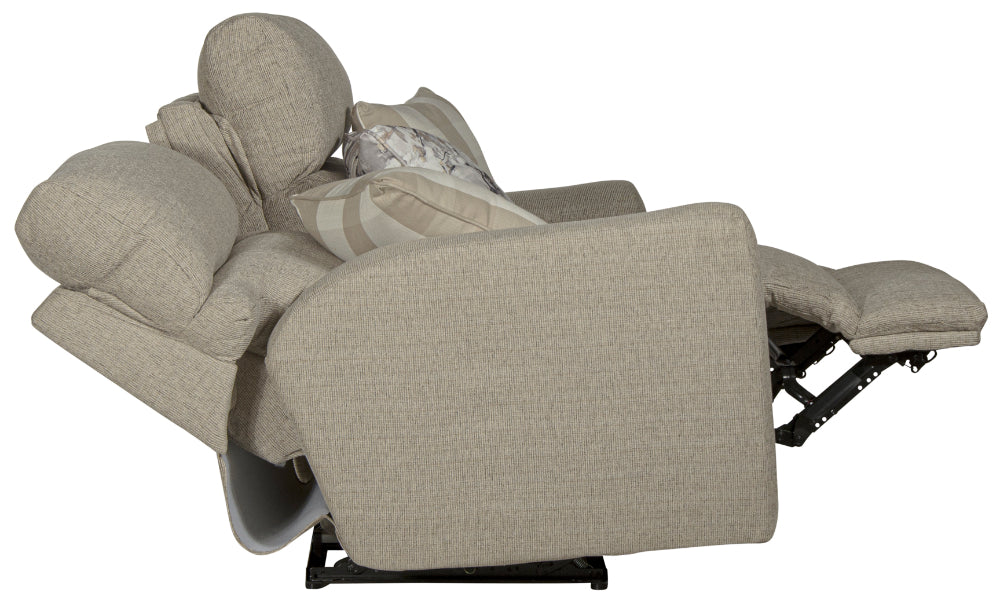 Catnapper - Searsport 3 Piece Power Reclining Living Room Set in Buff/Linen - 61801-02-00-LINEN - GreatFurnitureDeal