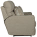 Catnapper - Searsport Power Headrest Reclining Loveseat in Buff/Linen - 61802-LINEN - GreatFurnitureDeal