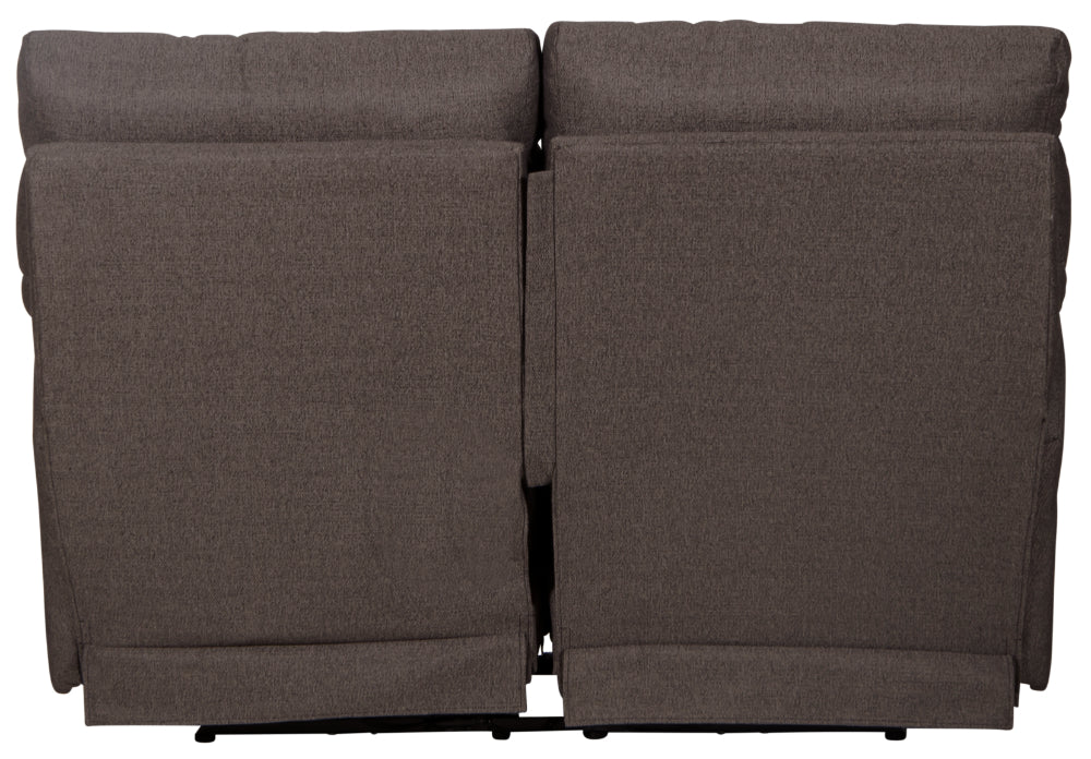 Catnapper - Searsport 4 Piece Power Headrest Reclining Living Room Set in Metal/Charcoal - 61801-02-00-12-METAL