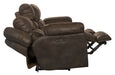 Catnapper - Ferrington 2 Piece Power Headrest Power Lay Flat Reclining Sofa Set in Dusk - 61891-2SET - GreatFurnitureDeal