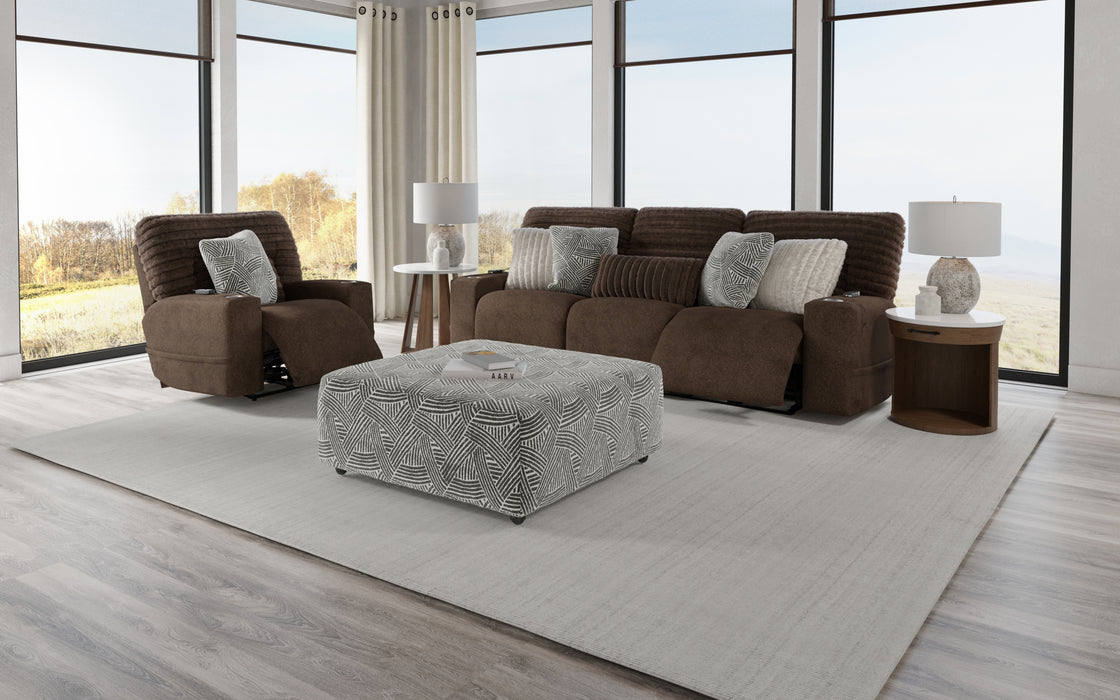 Catnapper - Zen Power Recliner w/CR3 Heat/Massage/Zero Gravity in Chocolate - 7619107-CHOCOLATE - GreatFurnitureDeal