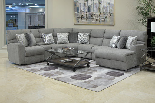 Catnapper - Sydney 7 Piece Power Modular Sectional in Nature - 62066-2069-2065-2068-2064-2065-62063-NATURE - GreatFurnitureDeal