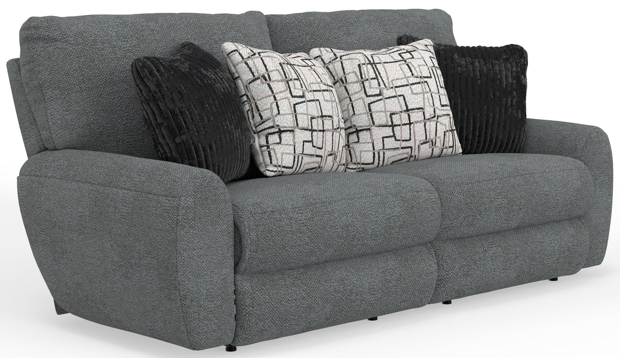 Catnapper - Maxwell Power Deep Seat Reclining Sofa in Dolphin - 62211-DOL - GreatFurnitureDeal