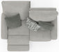 Catnapper - Maxwell Power Deep Seat Reclining Loveseat in Cream - 62212-CREAM - GreatFurnitureDeal