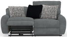 Catnapper - Maxwell Power Deep Seat Reclining Loveseat in Dolphin - 62212-DOL - GreatFurnitureDeal