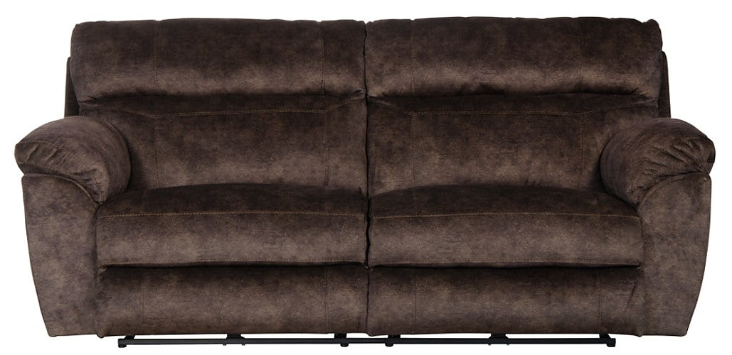 Catnapper - Sedona Power Headrest w-Lumbar Power Lay Flat Reclining Sofa in Mocha - 762221-MOCHA - GreatFurnitureDeal
