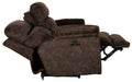 Catnapper - Sedona 2 Piece Power Headrest w-Lumbar Reclining Sofa Set in Mocha - 762221-762229-MOCHA - GreatFurnitureDeal