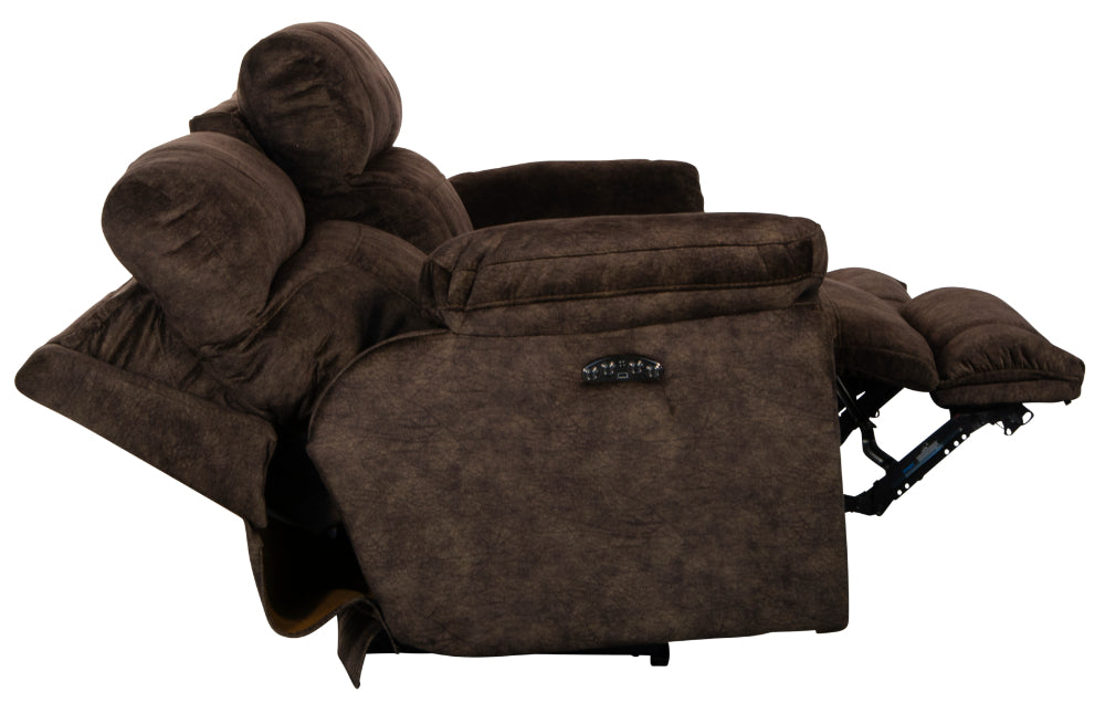 Catnapper - Sedona 3 Piece Power Headrest w-Lumbar Power Reclining Living Room Set in Mocha - 762221-762229-762220-7-MOCHA