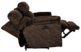 Catnapper - Sedona 2 Piece Power Headrest w-Lumbar Reclining Sofa Set in Mocha - 762221-762229-MOCHA - GreatFurnitureDeal