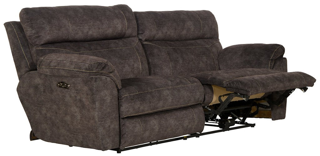 Catnapper - Sedona 3 Piece Power Headrest w-Lumbar Power Reclining Living Room Set in Mocha - 762221-762229-762220-7-MOCHA