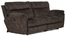 Catnapper - Sedona 2 Piece Power Headrest w-Lumbar Reclining Sofa Set in Mocha - 762221-762229-MOCHA - GreatFurnitureDeal