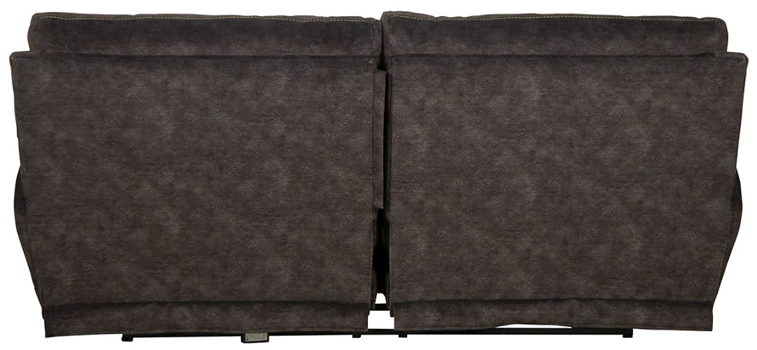 Catnapper - Sedona 2 Piece Power Headrest Reclining Sofa Set in Mocha - 62221-62229-MOCHA