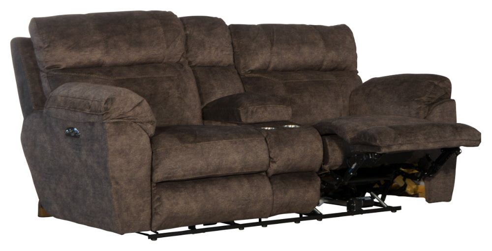 Catnapper - Sedona 3 Piece Power Headrest w-Lumbar Power Reclining Living Room Set in Mocha - 762221-762229-762220-7-MOCHA
