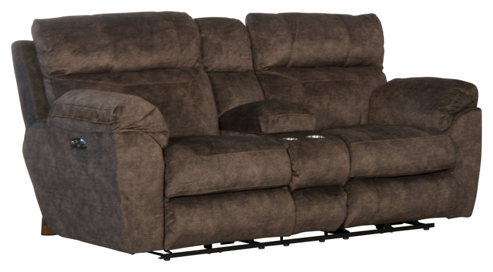 Catnapper - Sedona 3 Piece Power Headrest w-Lumbar Power Reclining Living Room Set in Mocha - 762221-762229-762220-7-MOCHA