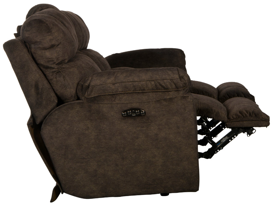 Catnapper - Sedona 2 Piece Power Headrest w-Lumbar Reclining Sofa Set in Mocha - 762221-762229-MOCHA