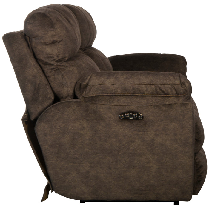 Catnapper - Sedona 3 Piece Power Headrest w-Lumbar Power Reclining Living Room Set in Mocha - 762221-762229-762220-7-MOCHA