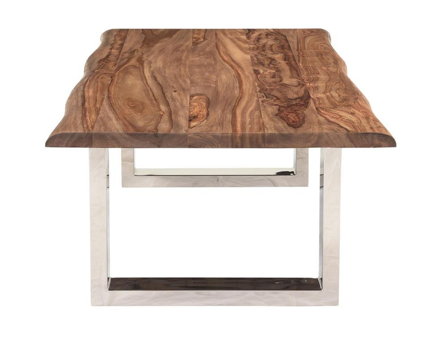 Coast To Coast - Brownstone Nut Brown Cocktail Table - 62408 - GreatFurnitureDeal