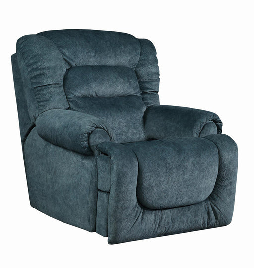 Southern Motion - All Star Power Headrest Big Man's Wall Hugger Recliner in Indigo - 6244P-INDIGO - GreatFurnitureDeal