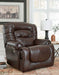 Southern Motion - All Star Power Headrest Big Man's Wall Hugger Recliner in Hickory - 6244P-HICKORY - GreatFurnitureDeal