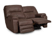 Franklin Furniture - 625 Holden Rocking/Reclining Loveseat in Osbourne Walnut - 62523-WALNUT - GreatFurnitureDeal