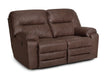 Franklin Furniture - 625 Holden Rocking/Reclining Loveseat in Osbourne Walnut - 62523-WALNUT - GreatFurnitureDeal