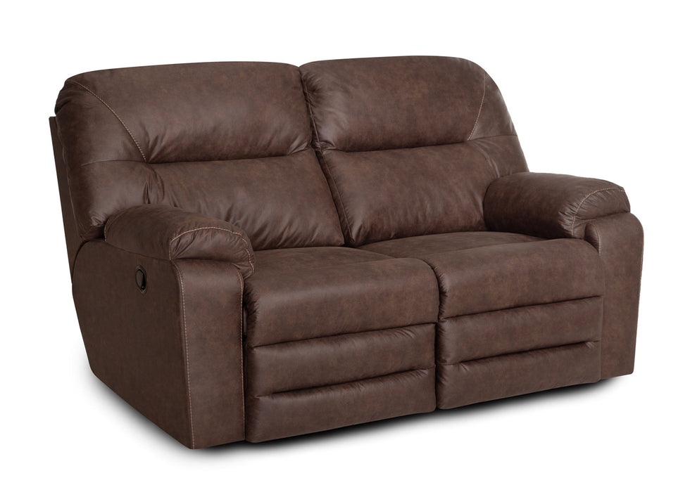 Franklin Furniture - 625 Holden Rocking/Reclining Loveseat in Osbourne Walnut - 62523-WALNUT - GreatFurnitureDeal