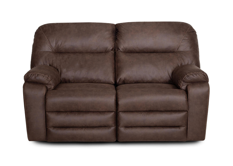 Franklin Furniture - 625 Holden Rocking/Reclining Loveseat in Osbourne Walnut - 62523-WALNUT - GreatFurnitureDeal