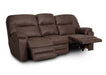 Franklin Furniture - 625 Holden Dual Seat Power Reclining Sofa w/ Integrated USB Port in Osbourne Walnut - 62542-83-WALNUT - GreatFurnitureDeal