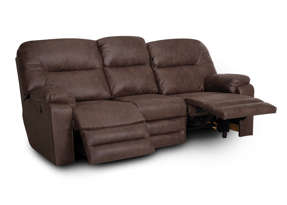 Franklin Furniture - 625 Holden Dual Seat Power Reclining Sofa w/ Integrated USB Port in Osbourne Walnut - 62542-83-WALNUT - GreatFurnitureDeal