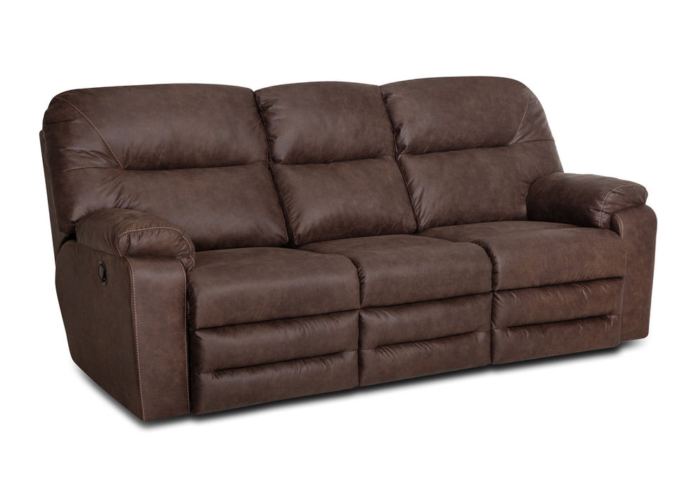 Franklin Furniture - 625 Holden Dual Seat Power Reclining Sofa w/ Integrated USB Port in Osbourne Walnut - 62542-83-WALNUT - GreatFurnitureDeal