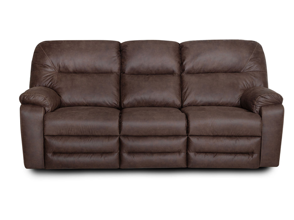 Franklin Furniture - 625 Holden Dual Seat Power Reclining Sofa w/ Integrated USB Port in Osbourne Walnut - 62542-83-WALNUT - GreatFurnitureDeal