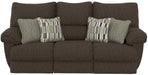 Catnapper - Lenny Power Lay Flat Reclining Sofa in Chocolate - 62571-CHOCOLATE - GreatFurnitureDeal