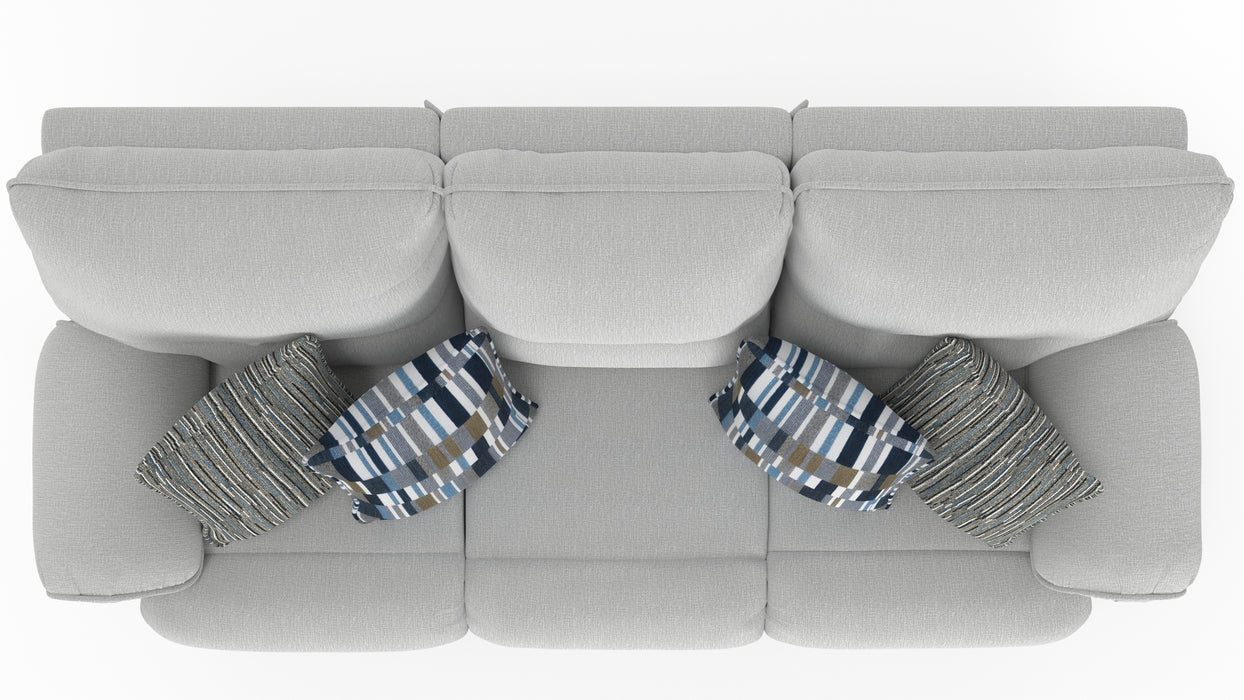 Catnapper - Lenny 2 Piece Power Reclining Sofa Set in Winter - 62571-62579-WINTER